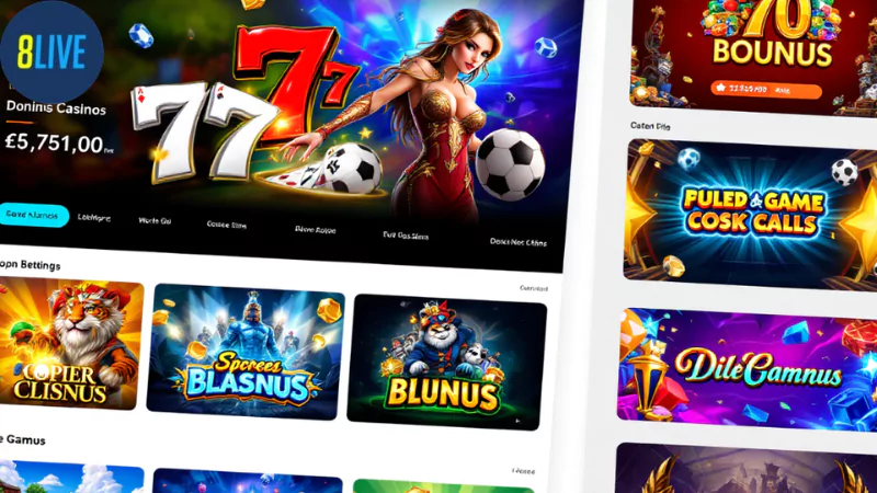 8LIVE mở ra thế giới game cá cược chất lượng top 1 châu Á